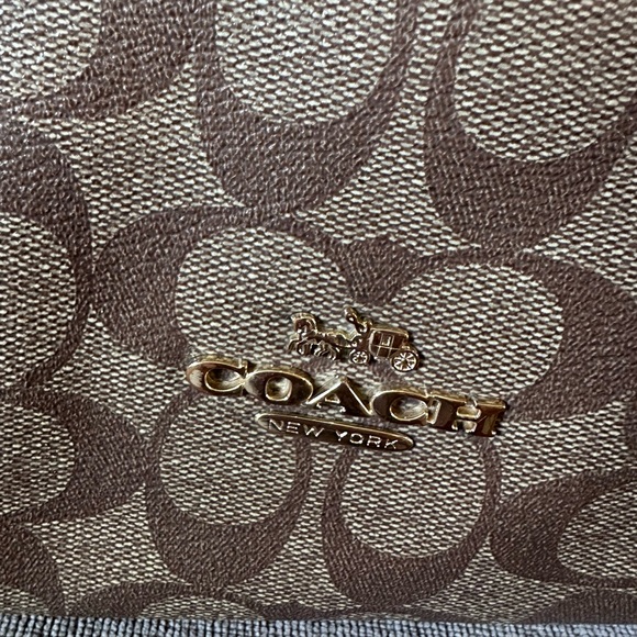 Coach Brown Signature Tote Bag - Picture 14 of 14
